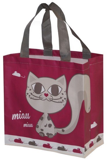 Torba Mini Kitikat 10L fioletowa Torba Mini Kitikat 10L fioletowa