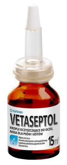 Vetaseptol krople do oczu i nosa 15ml Vetaseptol krople do oczu i nosa 15ml