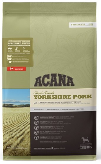 Acana Singles Yorkshire Pork 11,4kg Acana Singles Yorkshire Pork 11,4kg