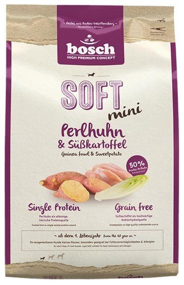Bosch Soft Mini Perliczka & Bataty 1kg Bosch Soft Mini Perliczka & Bataty 1kg