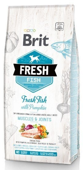 Brit Fresh Dog Adult Large Fish & Pumpkin 2,5kg Brit Fresh Dog Adult Large Fish & Pumpkin 2,5kg