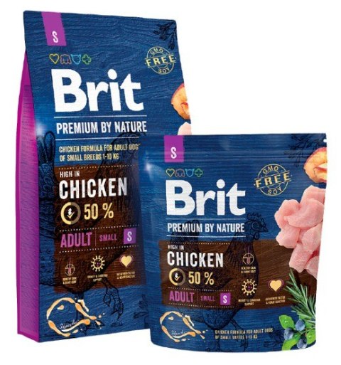 Brit Premium By Nature Adult S Small 1kg Brit Premium By Nature Adult S Small 1kg