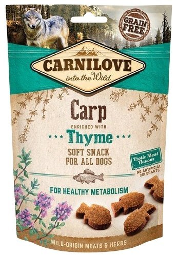 Carnilove Dog Snack Fresh Soft Carp+Thyme 200g Carnilove Dog Snack Fresh Soft Carp+Thyme 200g