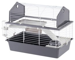 Ferplast Klatka Barn 80 jasnoszara [57068021] ^