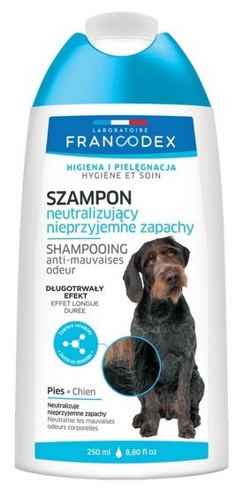 Francodex Szampon neutralizujący zapachy 250ml Francodex Szampon neutralizujący zapachy 250ml