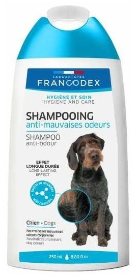 Francodex Szampon neutralizujący zapachy 250ml Francodex Szampon neutralizujący zapachy 250ml