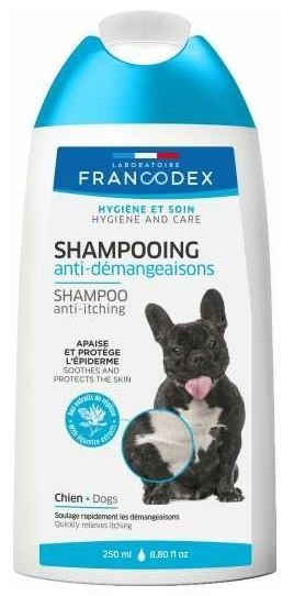 Francodex Szampon przeciwświądowy 250ml Francodex Szampon przeciwświądowy 250ml