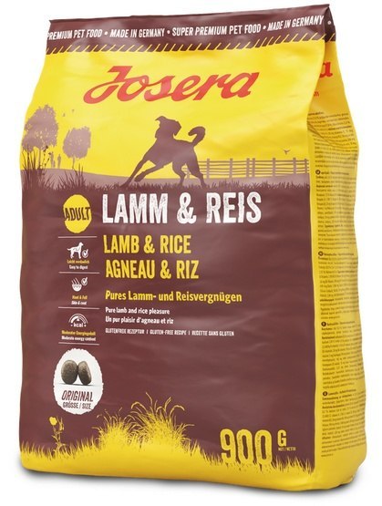 Josera Adult Lamm & Reis 900g Josera Adult Lamm & Reis 900g