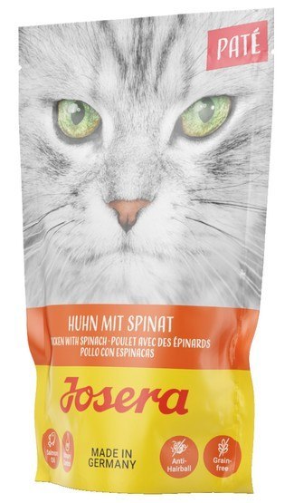 Josera Pasztet Kurczak & szpinak saszetka 85g Josera Pasztet Kurczak & szpinak saszetka 85g