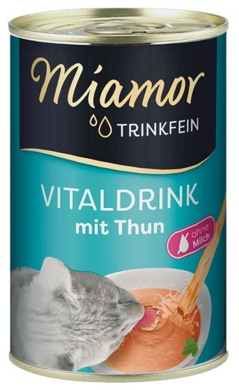 Miamor Vitaldrink z tuńczykiem puszka 135g Miamor Vitaldrink z tuńczykiem puszka 135g