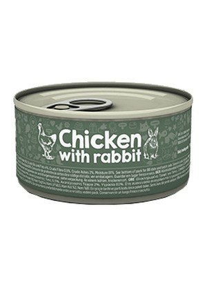 Naturea Cat Kurczak i królik puszka 85g Naturea Cat Kurczak i królik puszka 85g