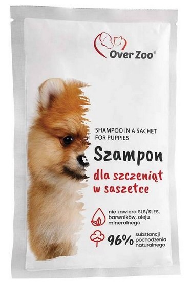 Over Zoo Szampon dla szczeniąt saszetka 20ml Over Zoo Szampon dla szczeniąt saszetka 20ml