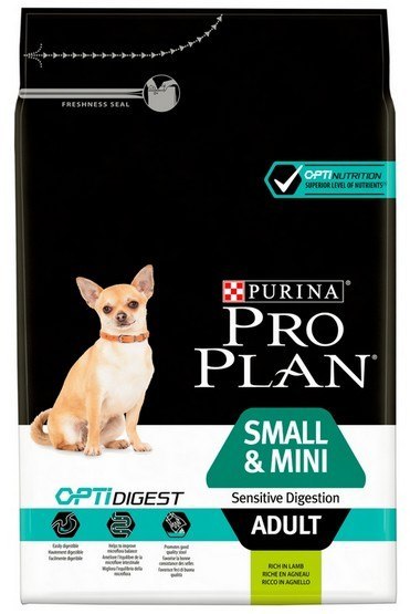Purina Pro Plan Adult Small & Mini Sensitive Digestion Lamb 3kg Purina Pro Plan Adult Small & Mini Sensitive Digestion Lamb 3kg