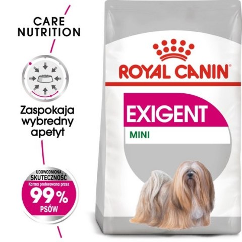 Royal Canin Mini Exigent karma sucha dla psów dorosłych, ras małych, wybrednych 1kg Royal Canin Mini Exigent karma sucha dla psów dorosłych, ras małych, wybrednych 1kg