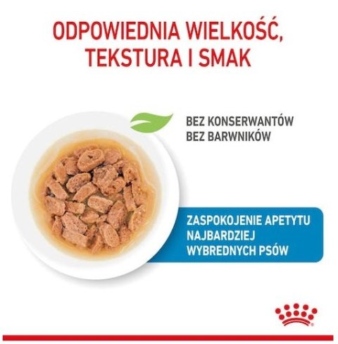 Royal Canin Mini Puppy karma mokra w sosie dla szczeniąt, od 2 do 10 miesiąca życia, ras małych saszetka 85g Royal Canin Mini Puppy karma mokra w sosie dla szczeniąt, od 2 do 10 miesiąca życia, ras małych saszetka 85g
