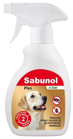 Sabunol Płyn do zwalczania pcheł w otoczeniu zwierząt 250ml Sabunol Płyn do zwalczania pcheł w otoczeniu zwierząt 250ml