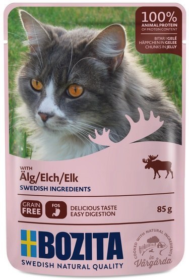 Bozita Cat Łoś w galaretce saszetka 85g Bozita Cat Łoś w galaretce saszetka 85g
