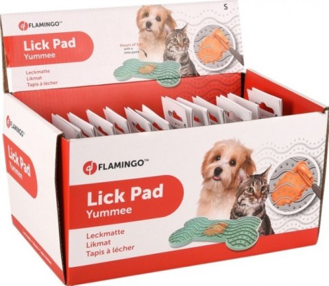 Flamingo Lick Pad Mata antystresowa S zielona Flamingo Lick Pad Mata antystresowa S zielona
