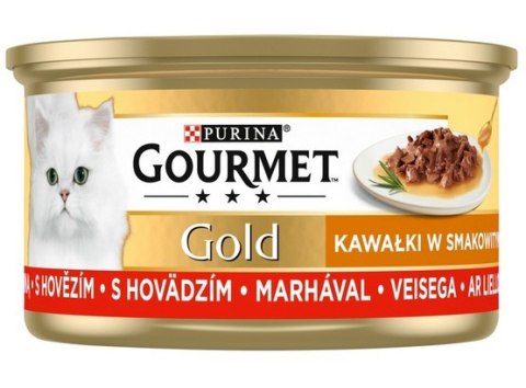 Gourmet Gold Sauce Delight Wołowina 85g Gourmet Gold Sauce Delight Wołowina 85g