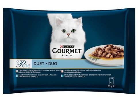Gourmet Perle Duet Rybny saszetki 4x85g Gourmet Perle Duet Rybny saszetki 4x85g