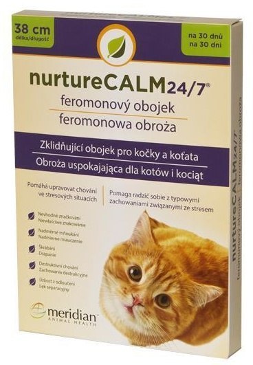 Obroża feromonowa dla kota (uspokajająca) NurtureCalm 24/7 Obroża feromonowa dla kota (uspokajająca) NurtureCalm 24/7
