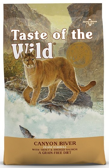 Taste of the Wild Canyon River Feline z pstrągiem i łososiem 6,6kg Taste of the Wild Canyon River Feline z pstrągiem i łososiem 6,6kg