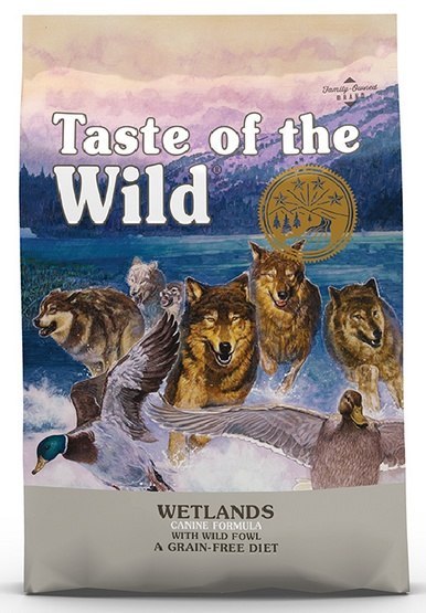 Taste of the Wild Wetlands Canine z mięsem z dzikiego ptactwa 12,2kg Taste of the Wild Wetlands Canine z mięsem z dzikiego ptactwa 12,2kg